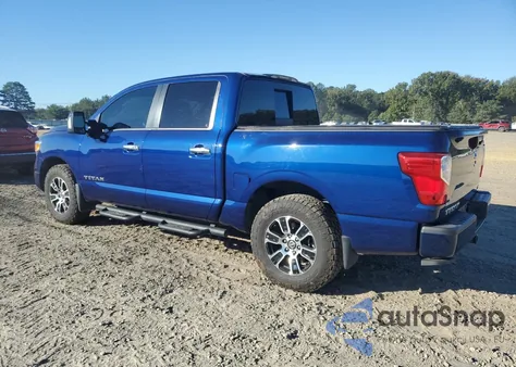 2021 Nissan Titan Sv из США, поврежденный, VIN 1N6AA1EF4MN517375